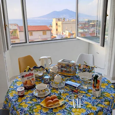 Panoramic Sea & Vesuvio View, Center, Costa Del Sole