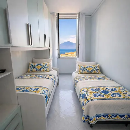 Panoramic Sea & Vesuvio View, Center, Costa Del Sole * Sorrento